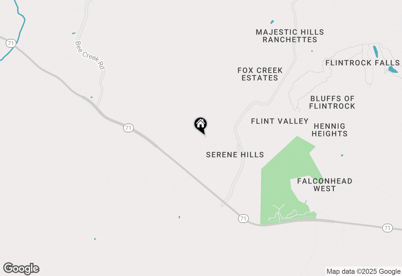 Map of 308 Duckhorn Pass, Austin, TX 78738