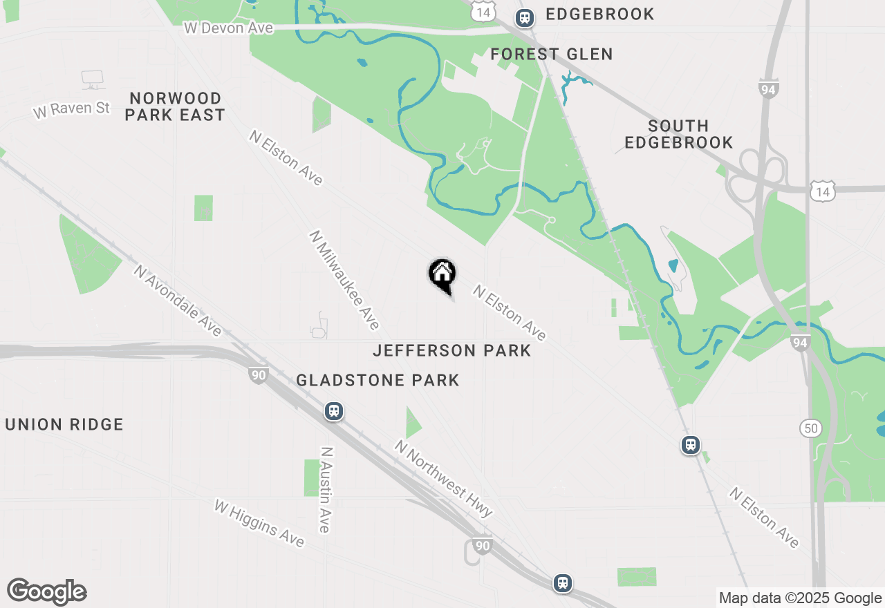 Map of 5701 W Seminole Street #2, Chicago, IL 60646