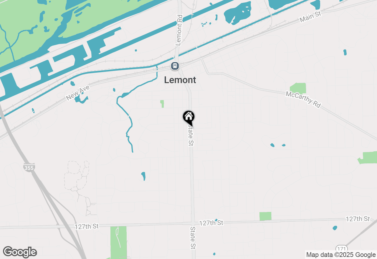 Map of 814 State Street, Lemont, IL 60439