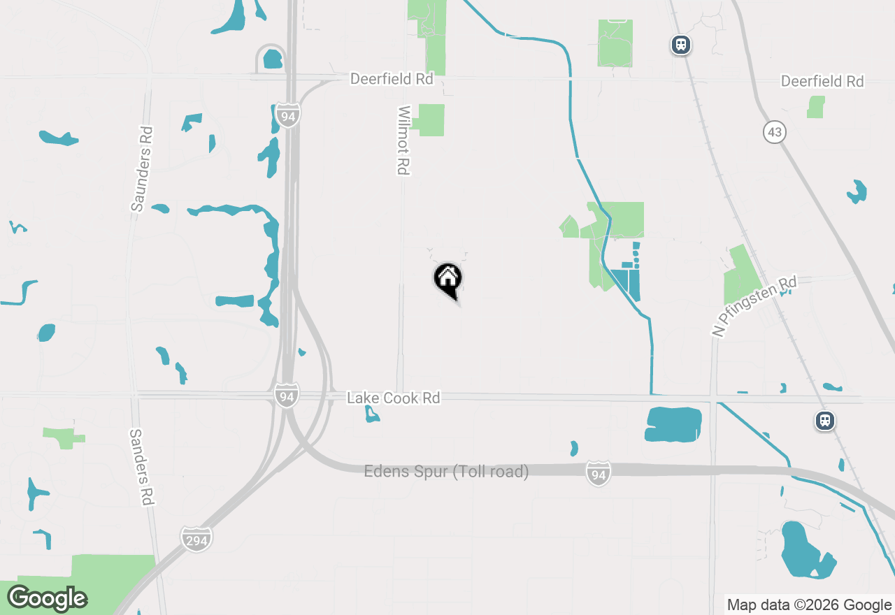Map of 211 Kenmore Avenue, Deerfield, IL 60015