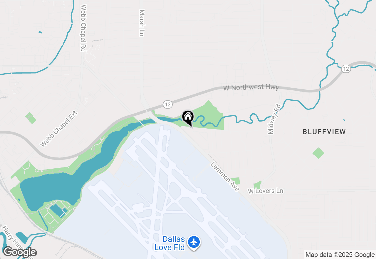 Map of 3776 Shorecrest Drive, Dallas, TX 75209