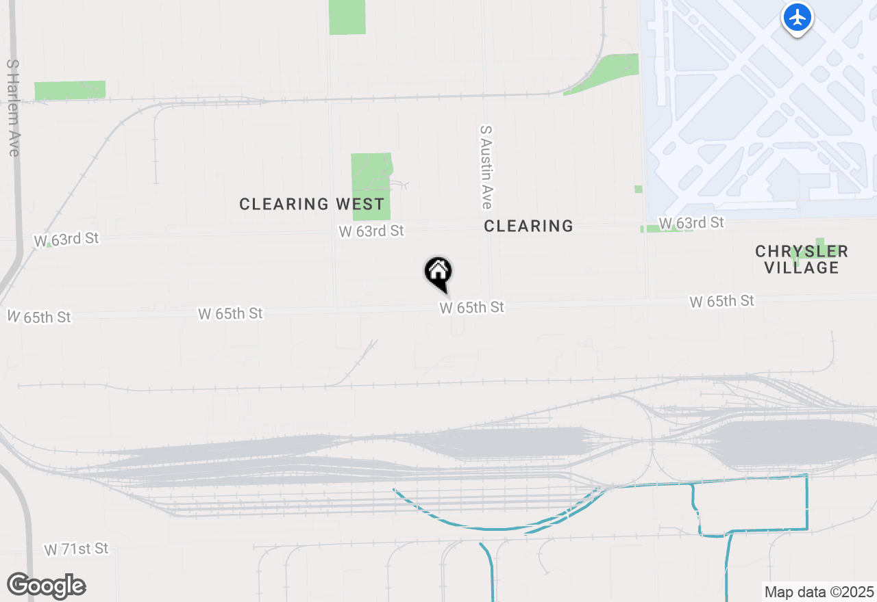 Map of 6120 W 65th Street #5, Chicago, IL 60638
