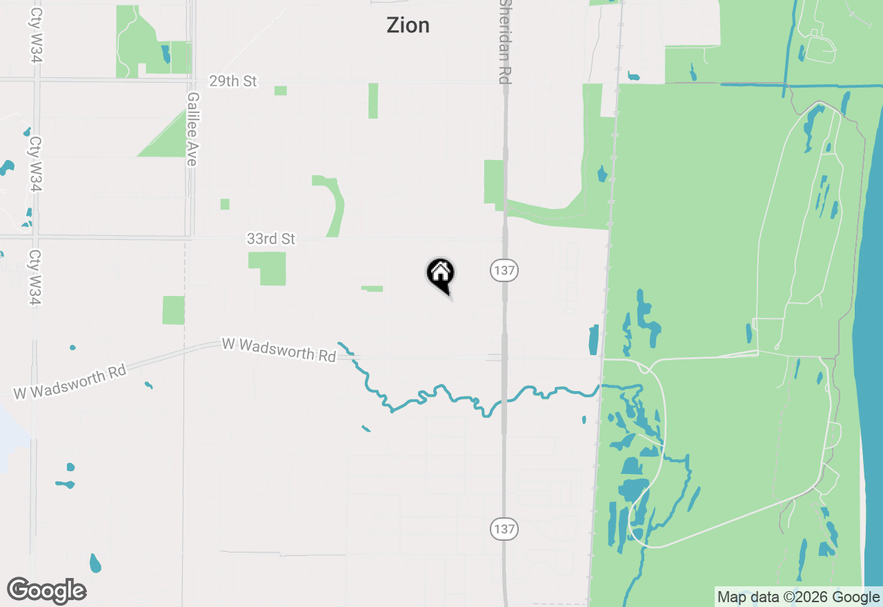 Map of 10205 W Chicago Avenue, Beach Park, IL 60099