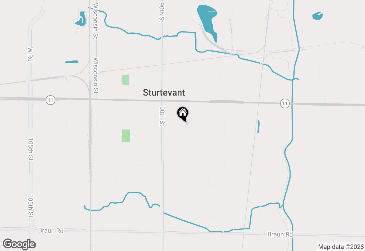 Map of 8710 Westbrook Dr #8712, Sturtevant, WI 53177