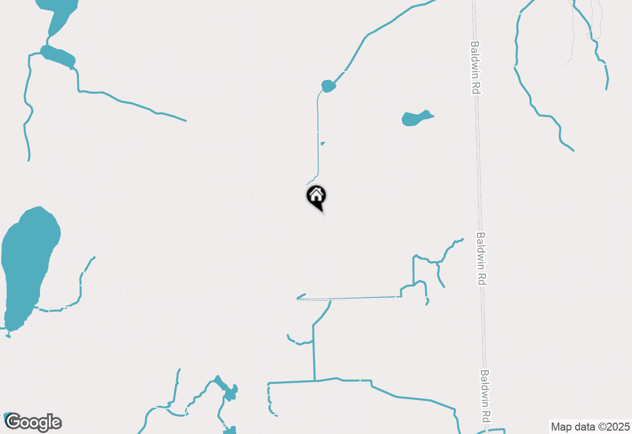 Map of 5820 Darlene Drive, Ortonville, MI 48462