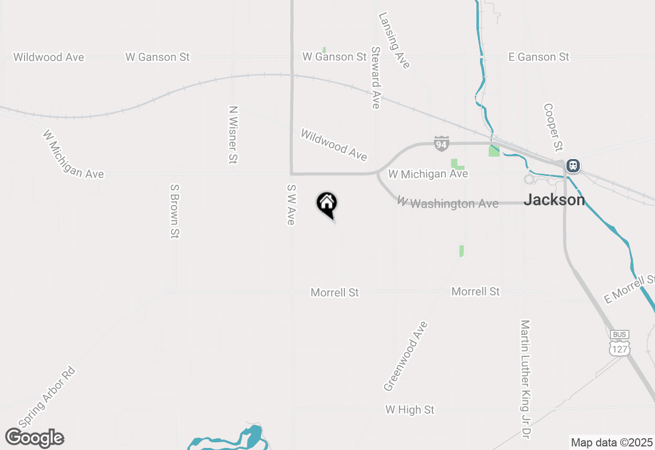 Map of 728-730 W Franklin Street, Jackson, MI 49201
