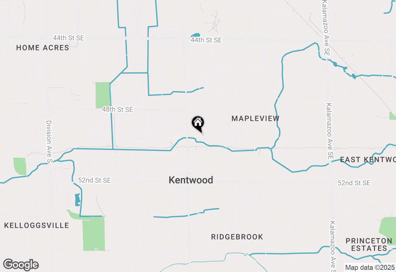 Map of 4939 Marshall Avenue Se, Grand Rapids, MI 49508