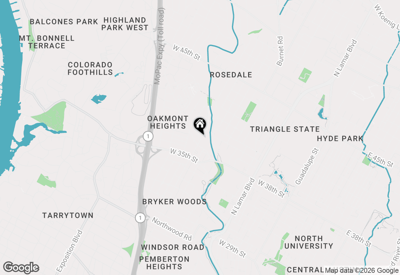 Map of 3801 Petes Path, Austin, TX 78731