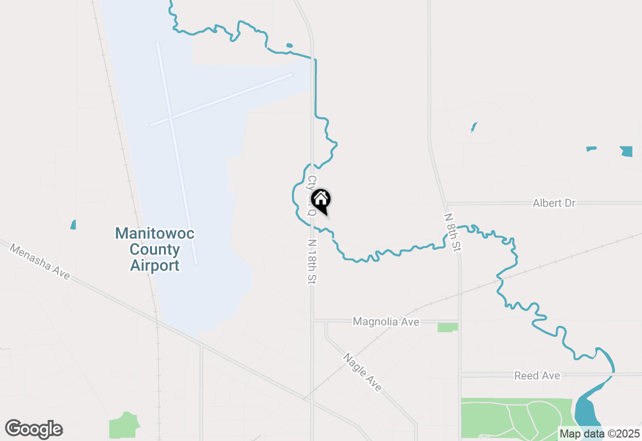 Map of Lt98 N 18th St, Manitowoc, WI 54220