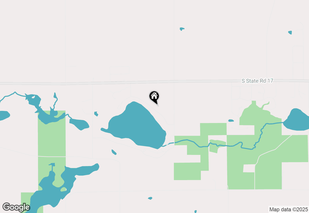 Map of 10286 Pretty Lake Trail, Plymouth, IN 46563