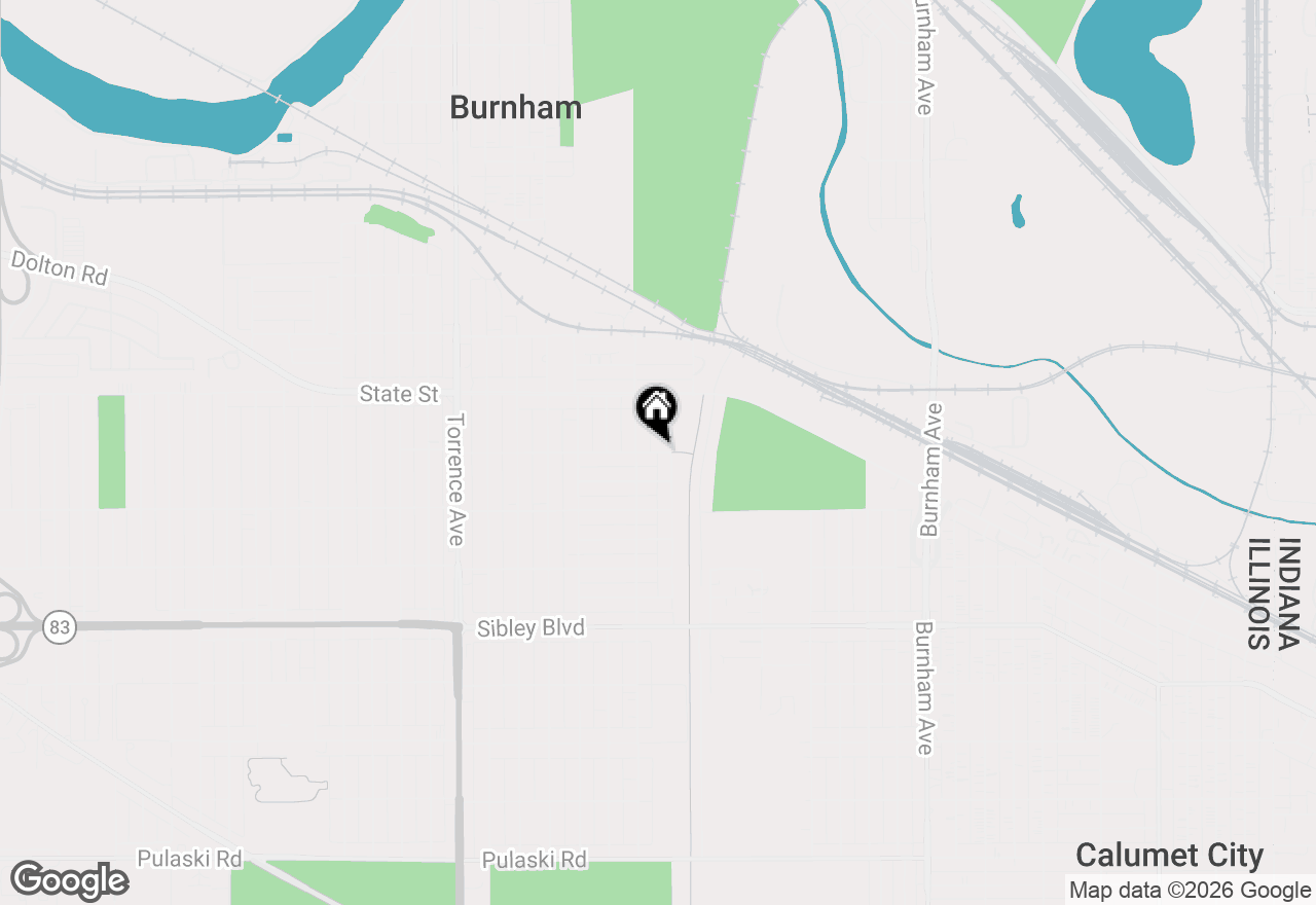 Map of 1059 Cleveland Avenue, Calumet City, IL 60409