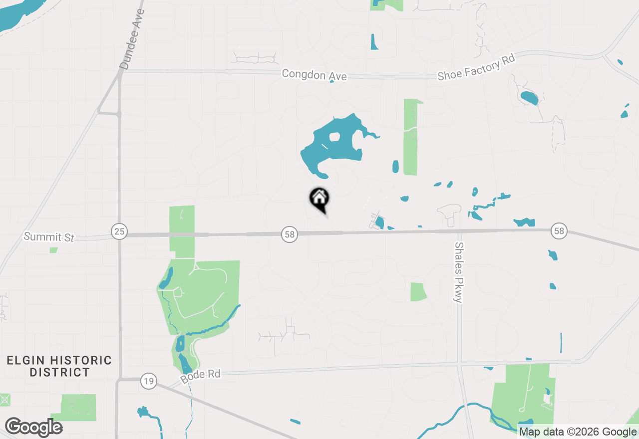 Map of 1099 Quaker Hill Court #1099, Elgin, IL 60120