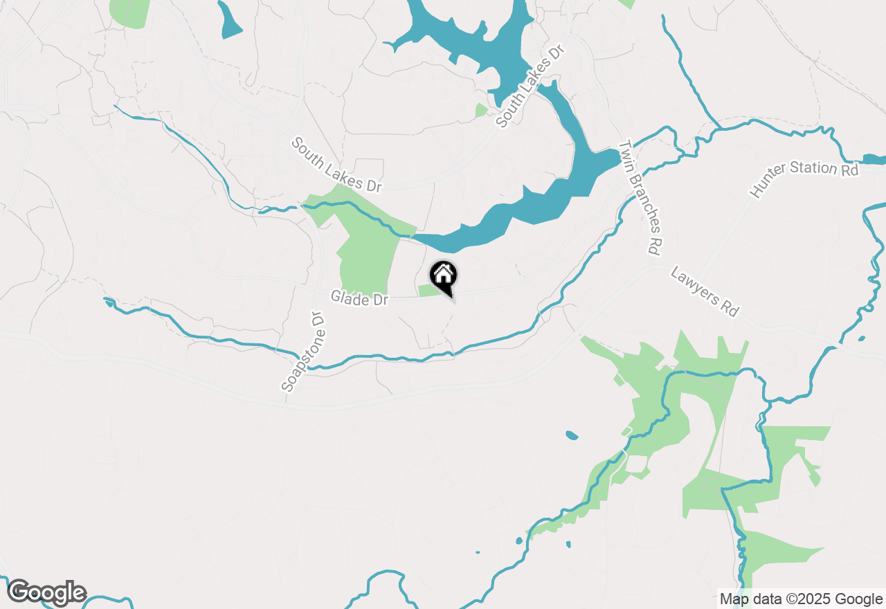 Map of 11234 Hunting Horn Lane, Reston, VA 20191