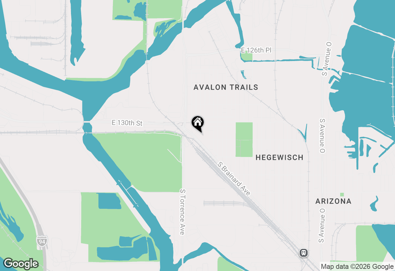 Map of 13050 S Marquette Avenue #3C, Chicago, IL 60633