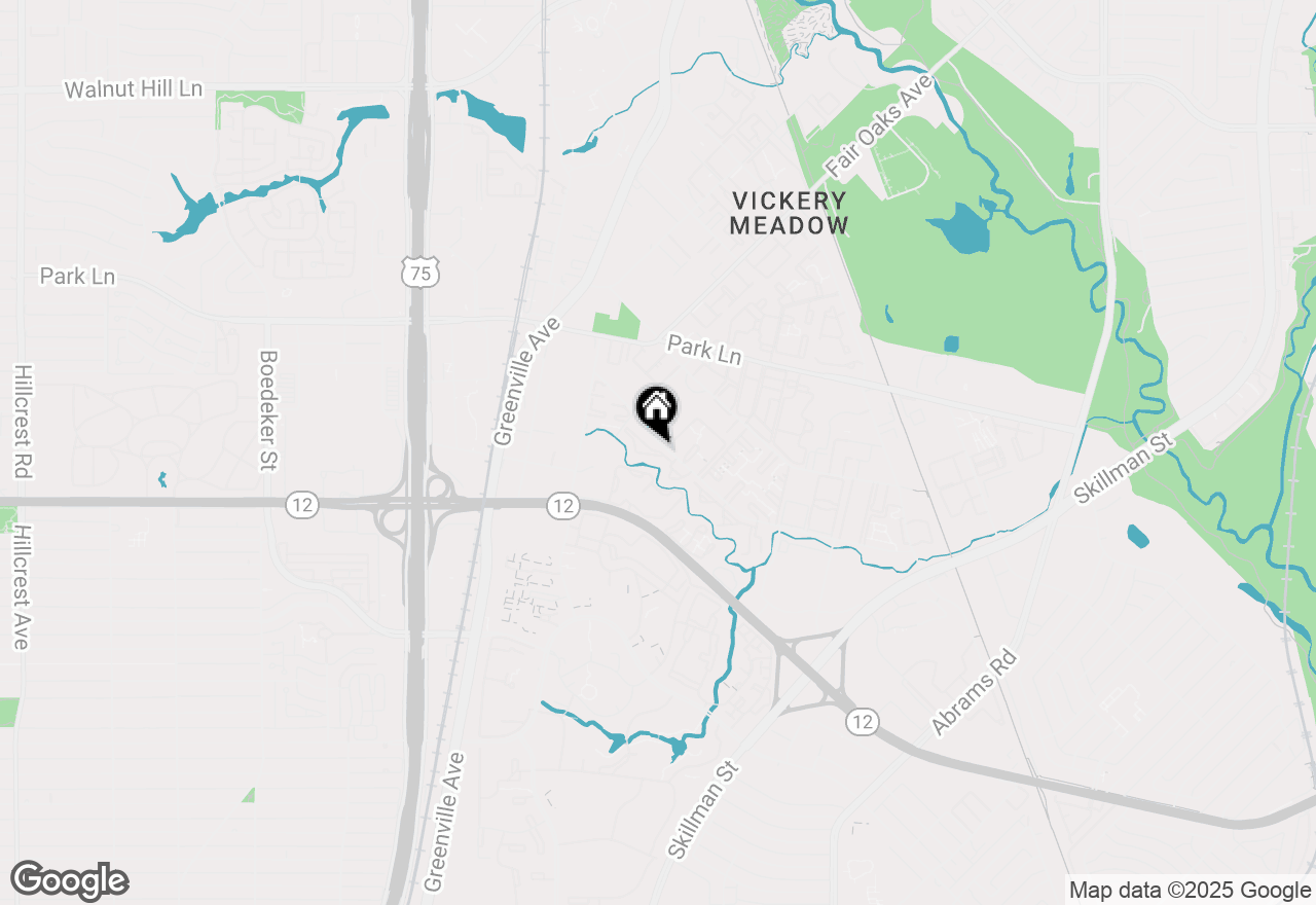 Map of 6050 Melody Lane #107, Dallas, TX 75231