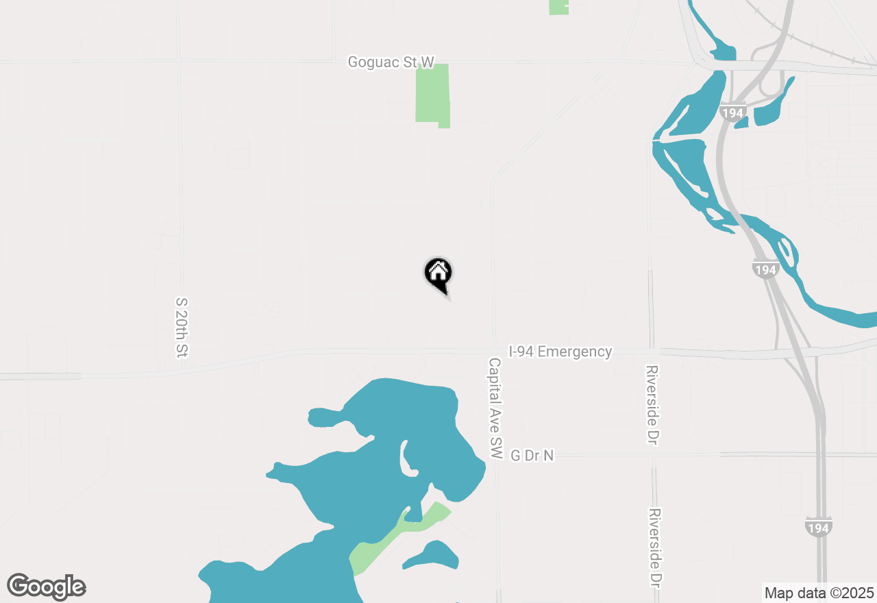 Map of 247 Iroquois Avenue, Battle Creek, MI 49015