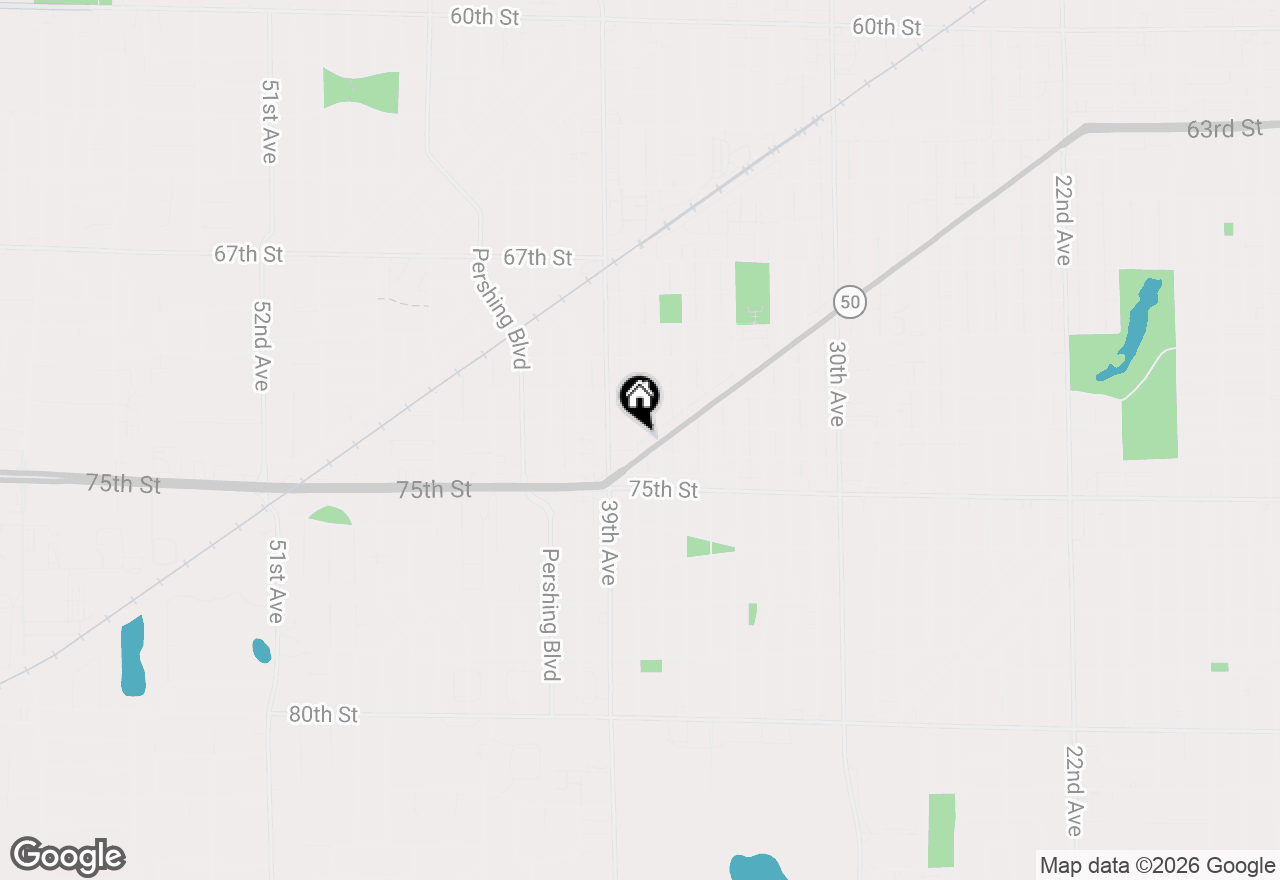 Map of 7317 38th Ave, Kenosha, WI 53142