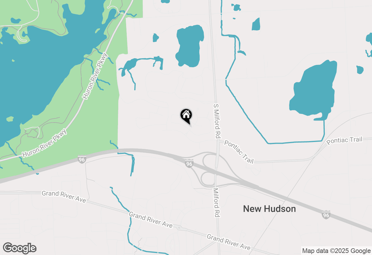 Map of 1487 Arcadia Drive, Milford, MI 48381