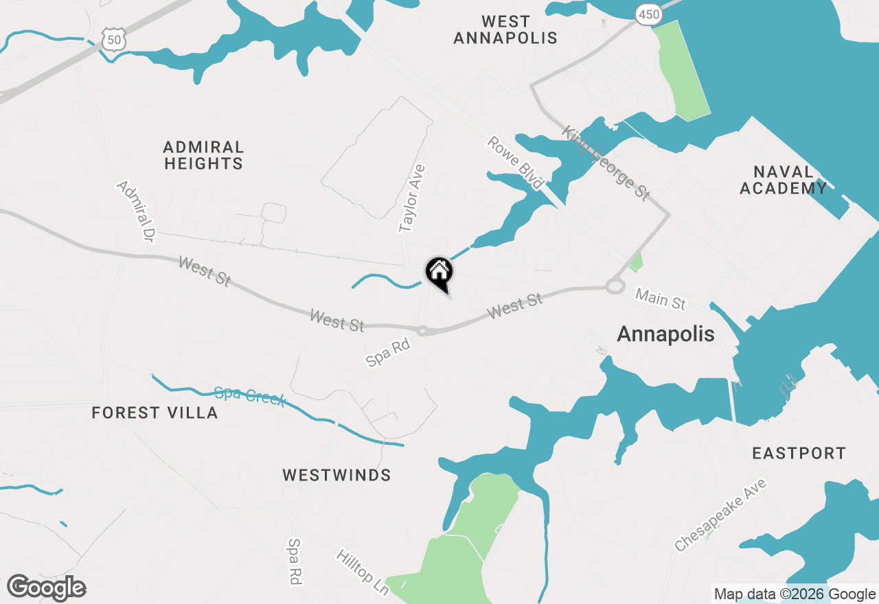 Map of 5 Park Place #205, Annapolis, MD 21401