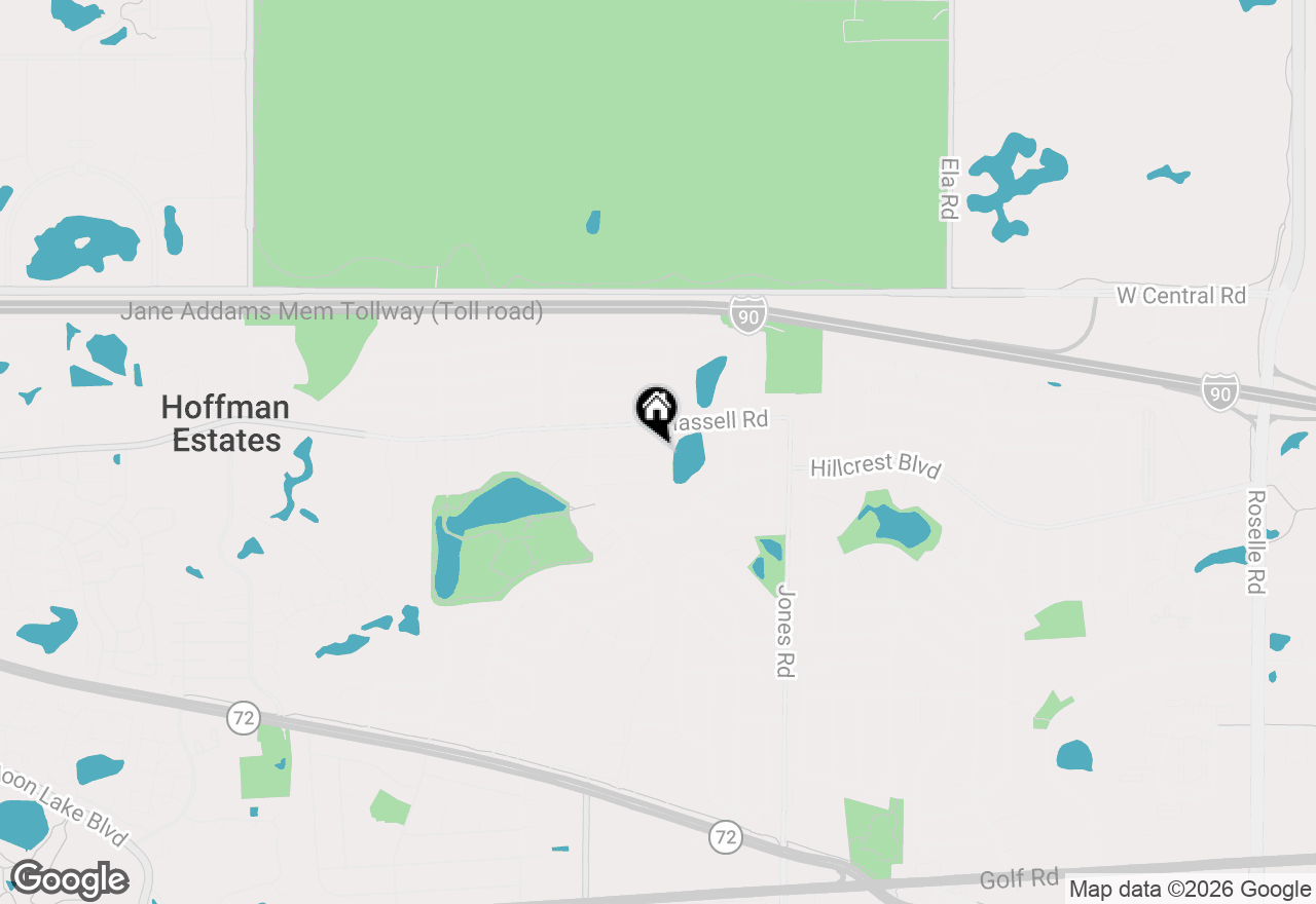 Map of 1000 Lancaster Court, Hoffman Estates, IL 60169