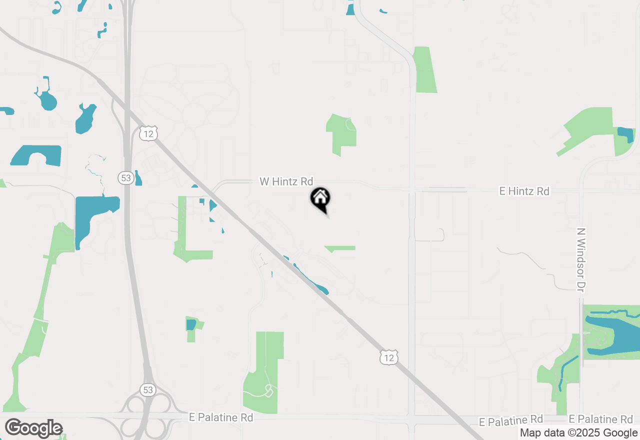 Map of 2528 N Walnut Avenue, Arlington Heights, IL 60004