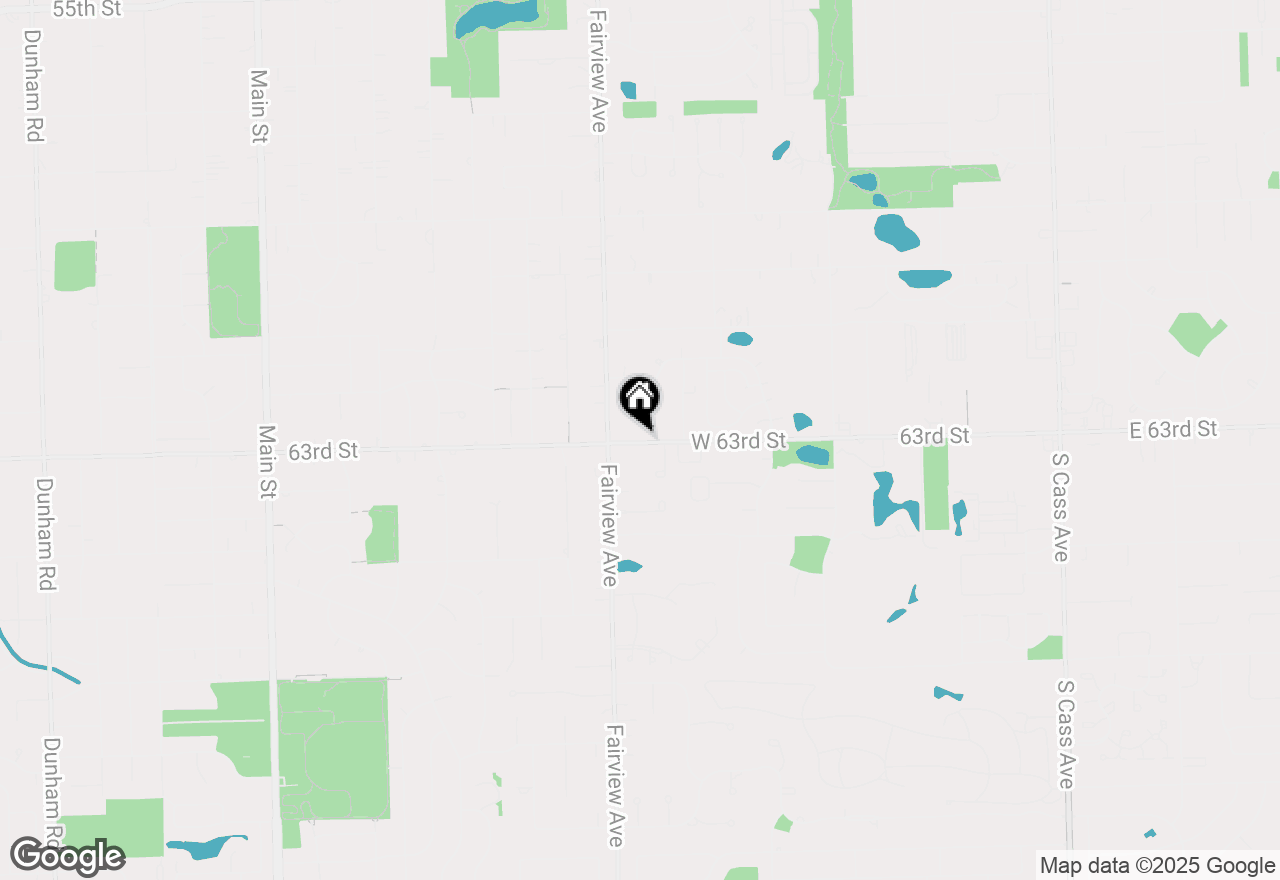 Map of 740 Fairmont Court, Westmont, IL 60559