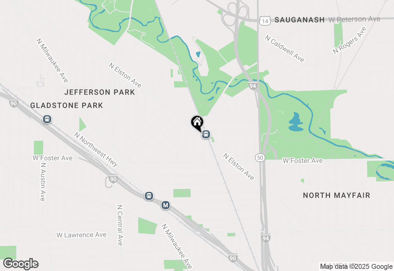 Map of 5332 N Elston Avenue, Chicago, IL 60630