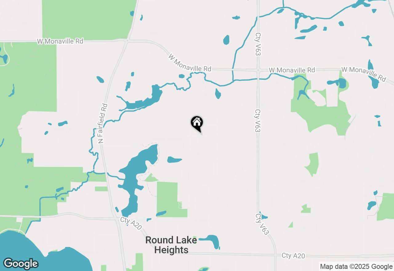 Map of 2366 Lotus Drive, Round Lake Heights, IL 60073