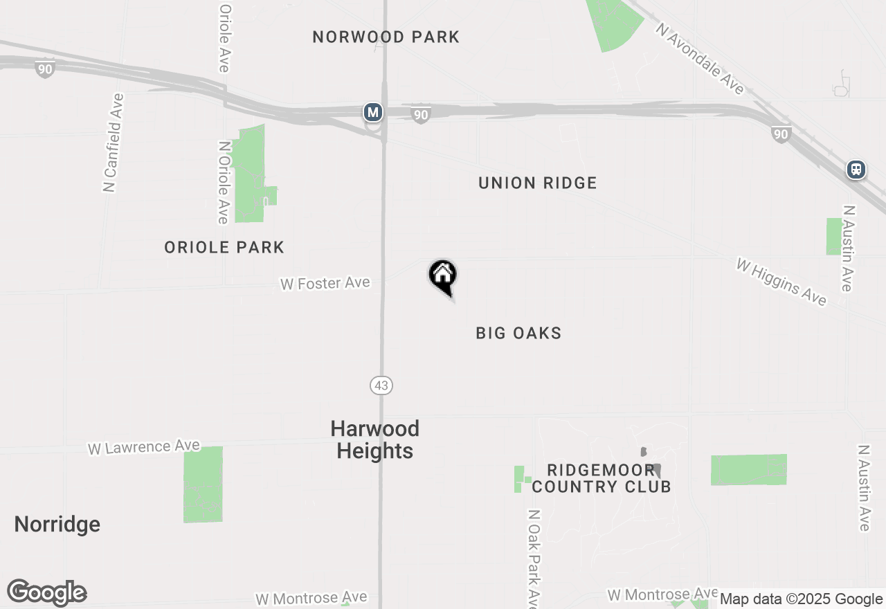 Map of 5053 N Nottingham Avenue, Chicago, IL 60656