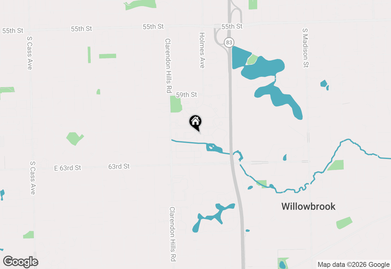 Map of 6151 Knoll Wood Road #305, Willowbrook, IL 60527