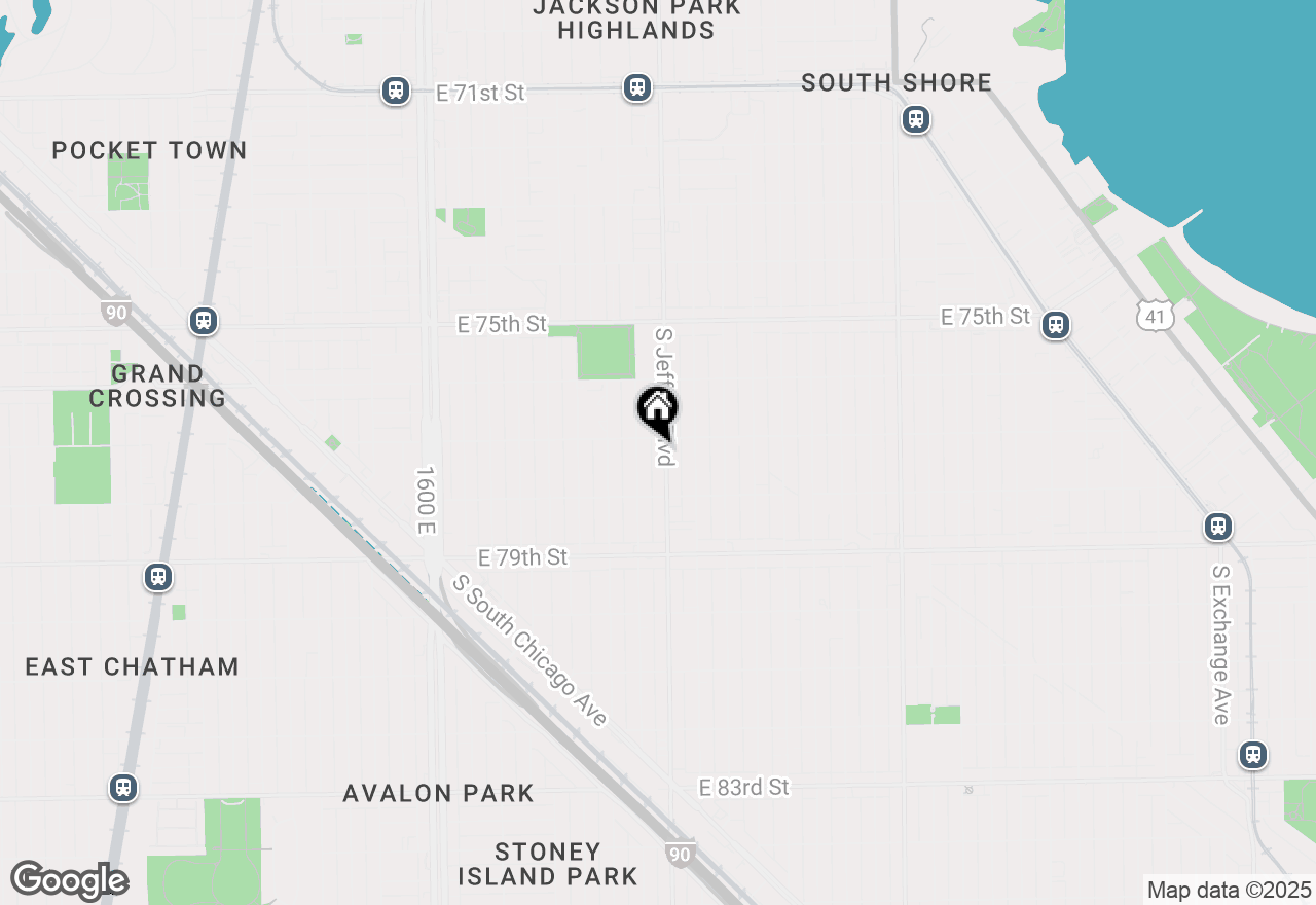 Map of 7712 S Jeffery Boulevard, Chicago, IL 60649