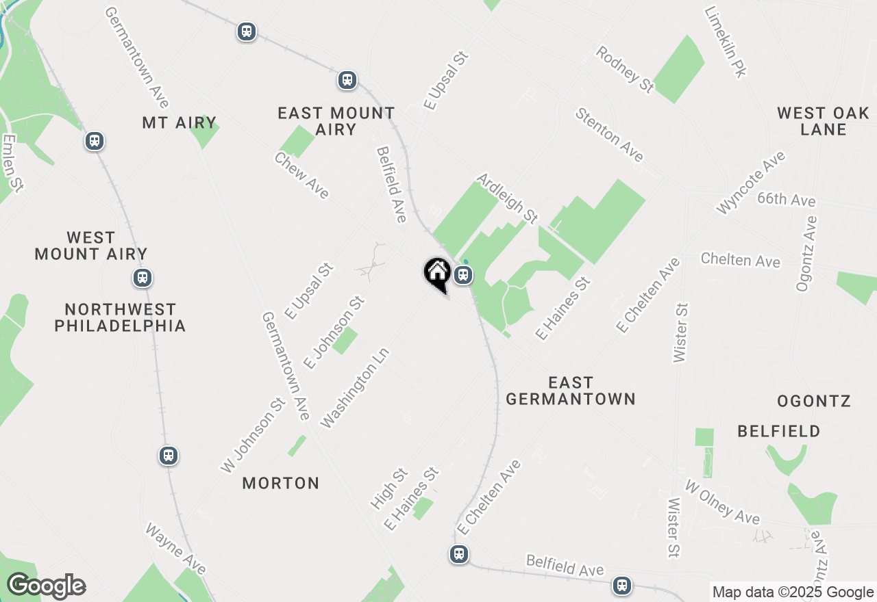 Map of 555 E Mayland Street, Philadelphia, PA 19144