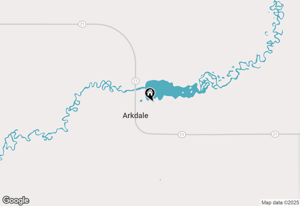 Map of 1642 S Shore Dr, Arkdale, WI 54613