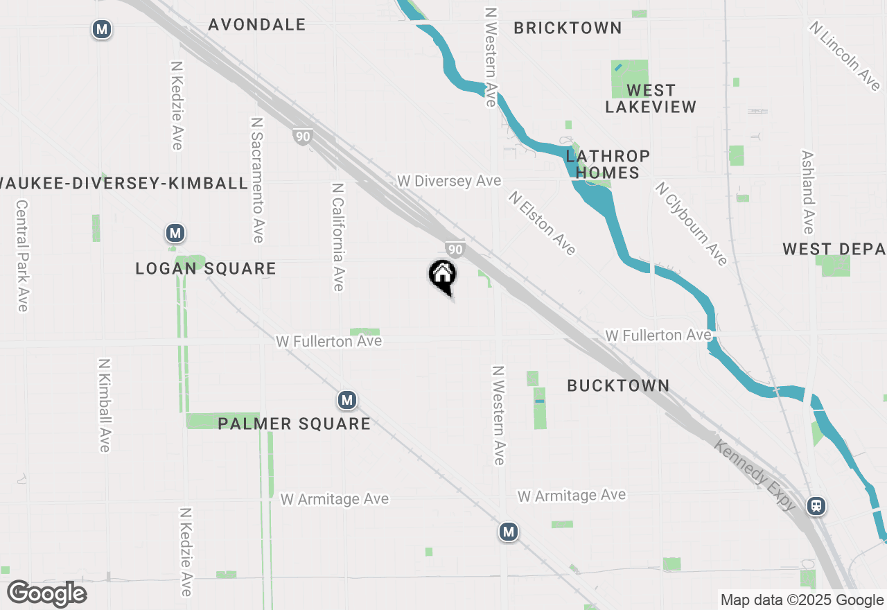 Map of 2451 N Maplewood Avenue, Chicago, IL 60647