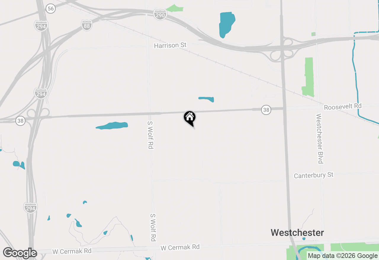 Map of 1300 Evers Avenue, Westchester, IL 60154