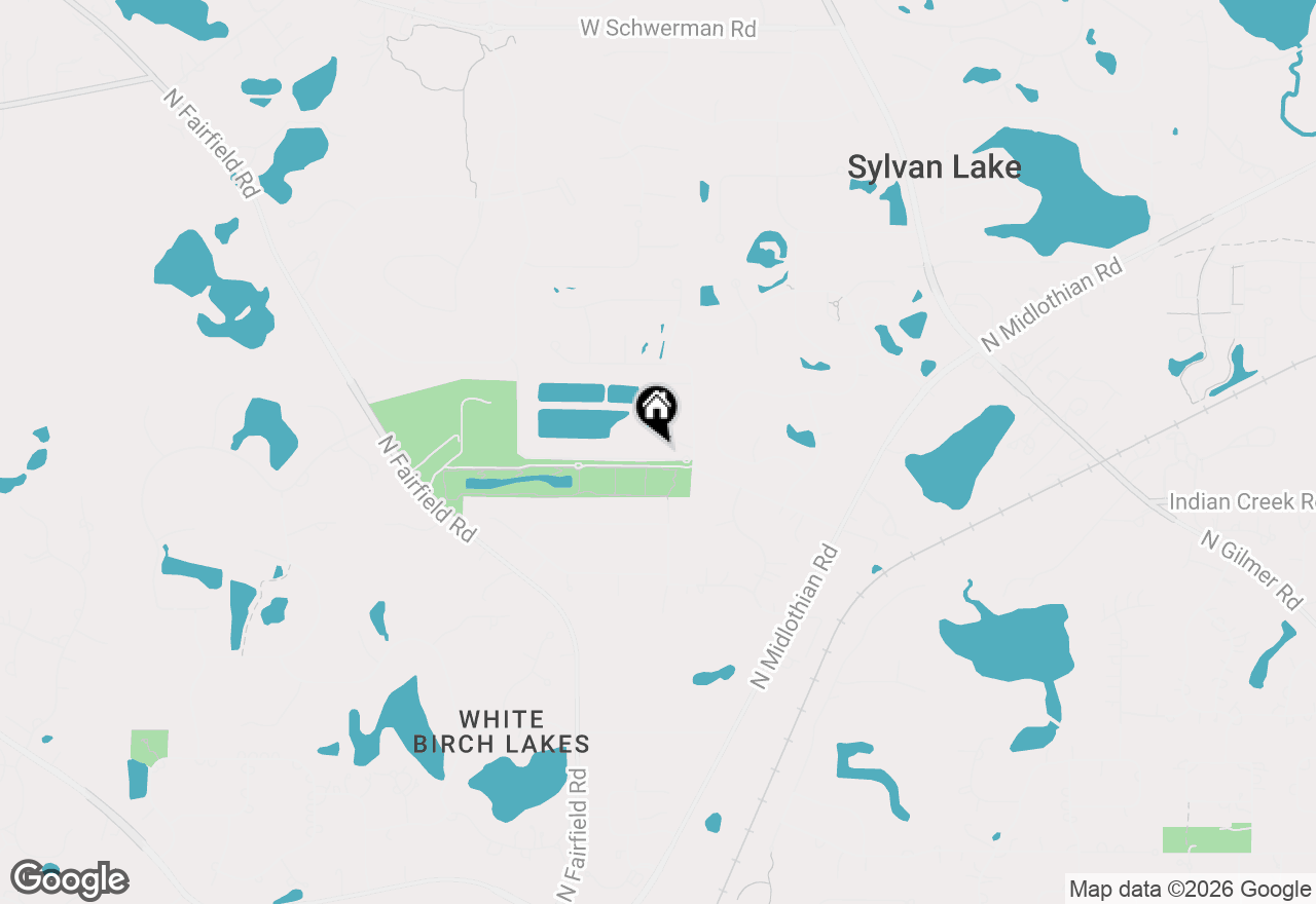 Map of 124 Tournament Drive E, Hawthorn Woods, IL 60047