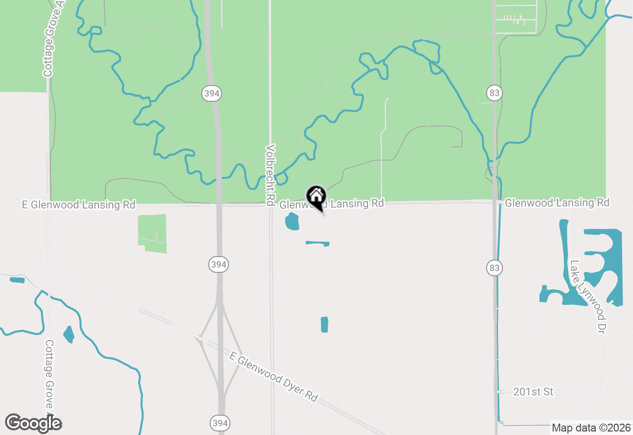 Map of 1765 Glenwood Dyer Road, Lynwood, IL 60411