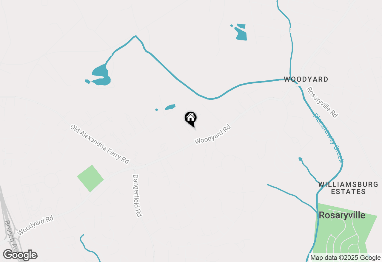 Map of 8600 Lantern Lane, Clinton, MD 20735