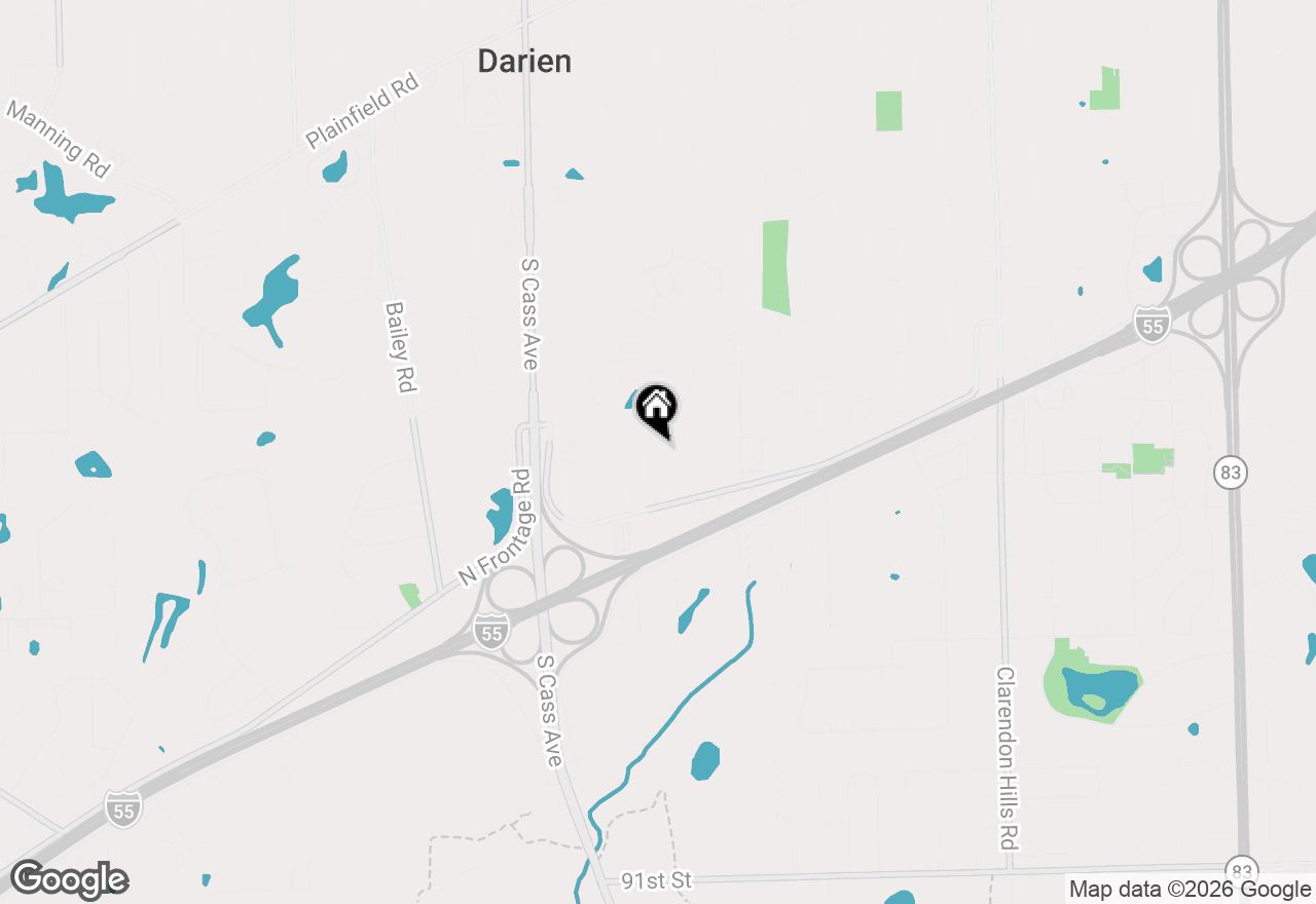 Map of 8404 Mystic, Darien, IL 60561