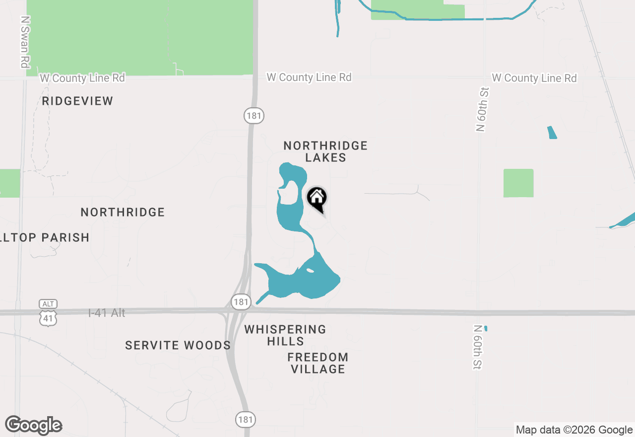 Map of 9179 N 70th St, Milwaukee, WI 53223
