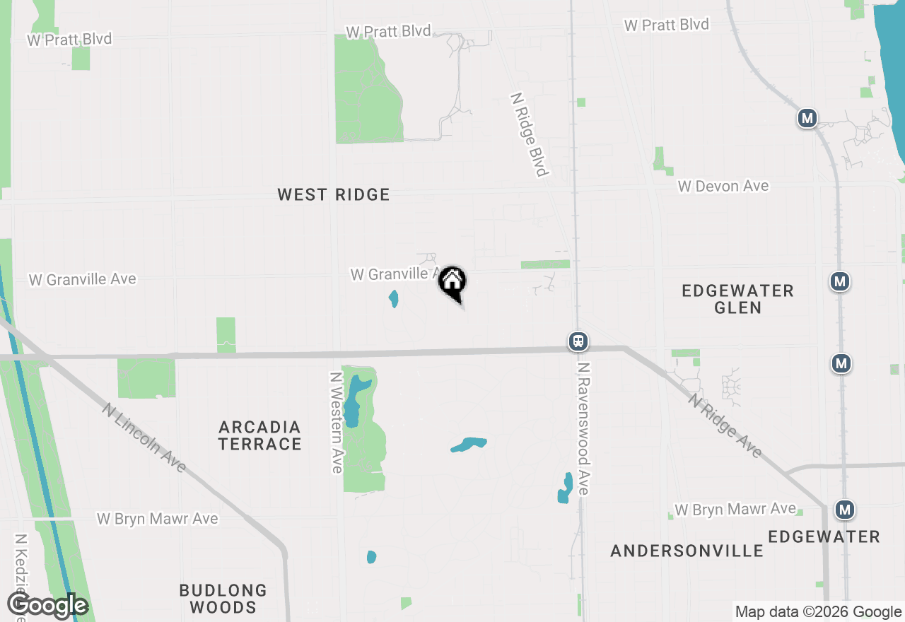 Map of 6118 N Hoyne Avenue, Chicago, IL 60659