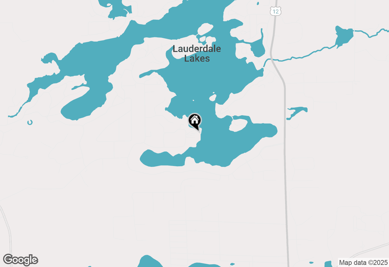 Map of W5369 Baywood Dr, Elkhorn, WI 53121