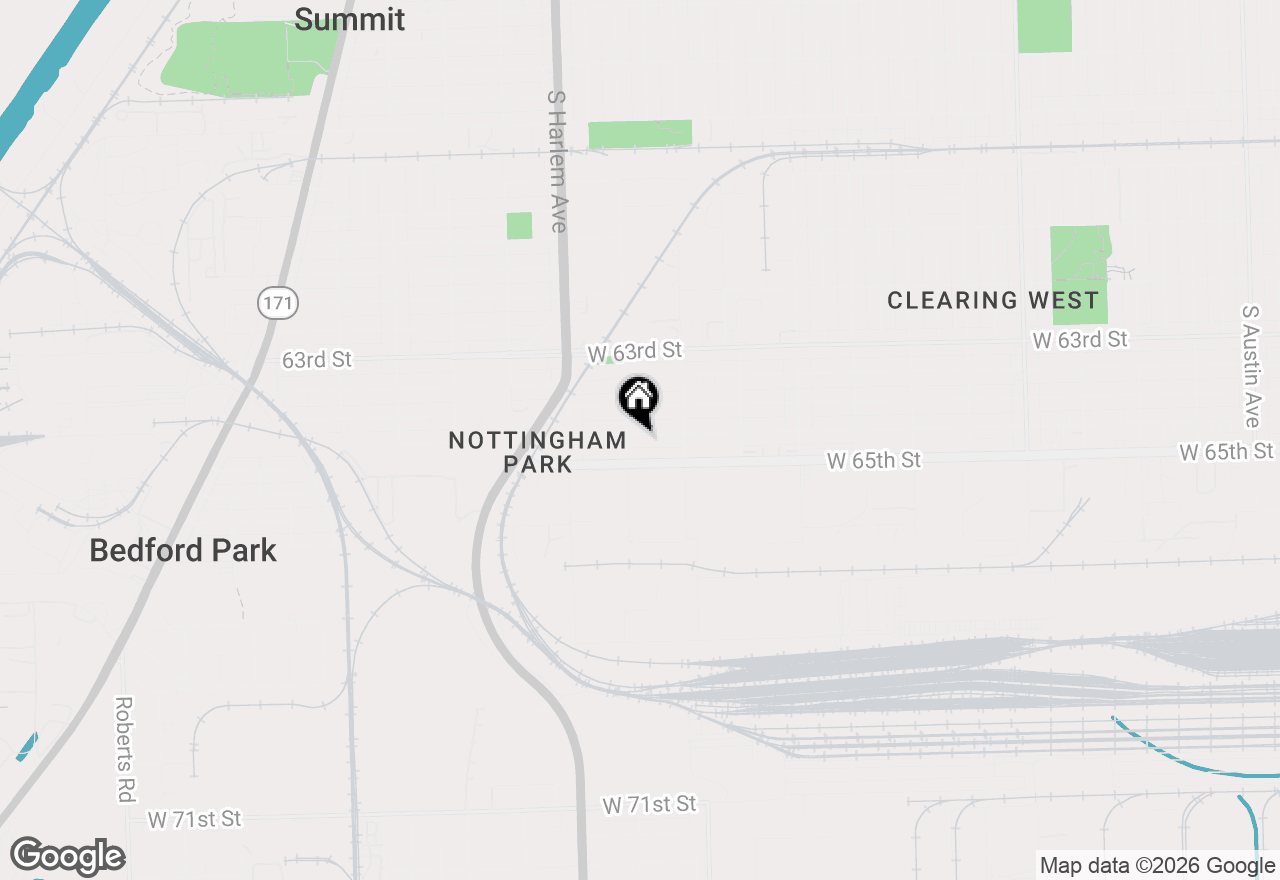 Map of 7051 W 64th Place, Chicago, IL 60638