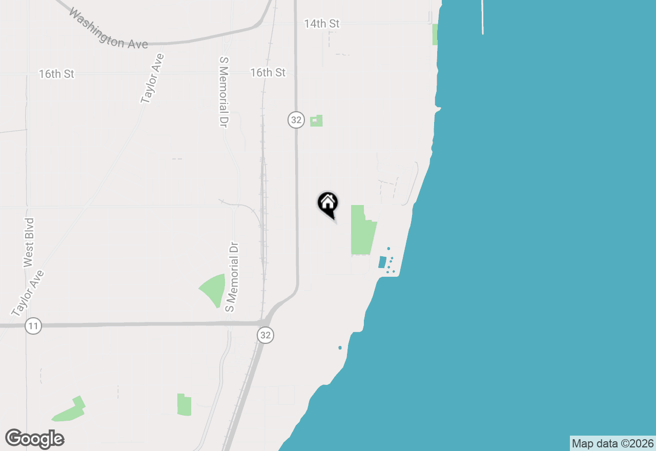 Map of 2143 Howe St, Mount Pleasant, WI 53403