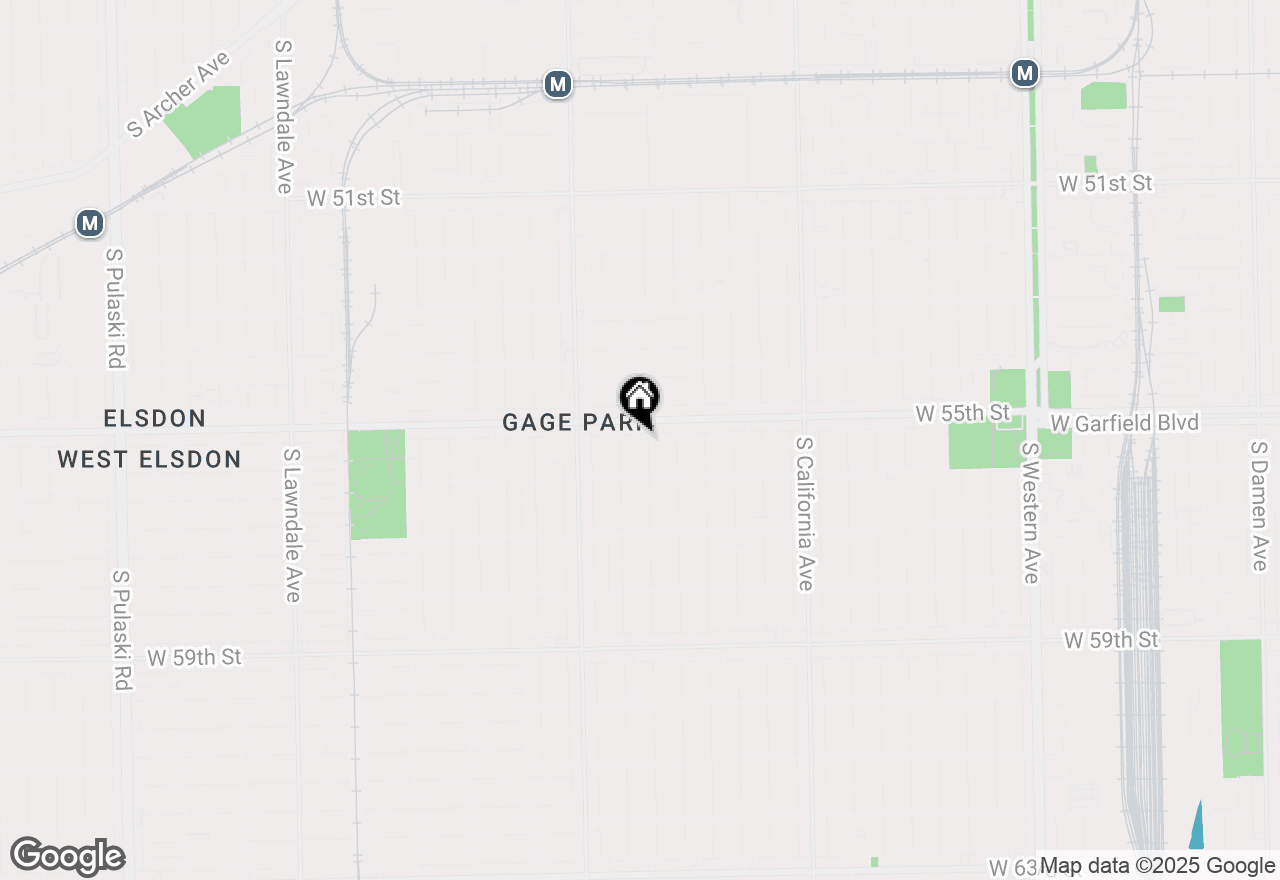 Map of 5521 S Albany Avenue, Chicago, IL 60629