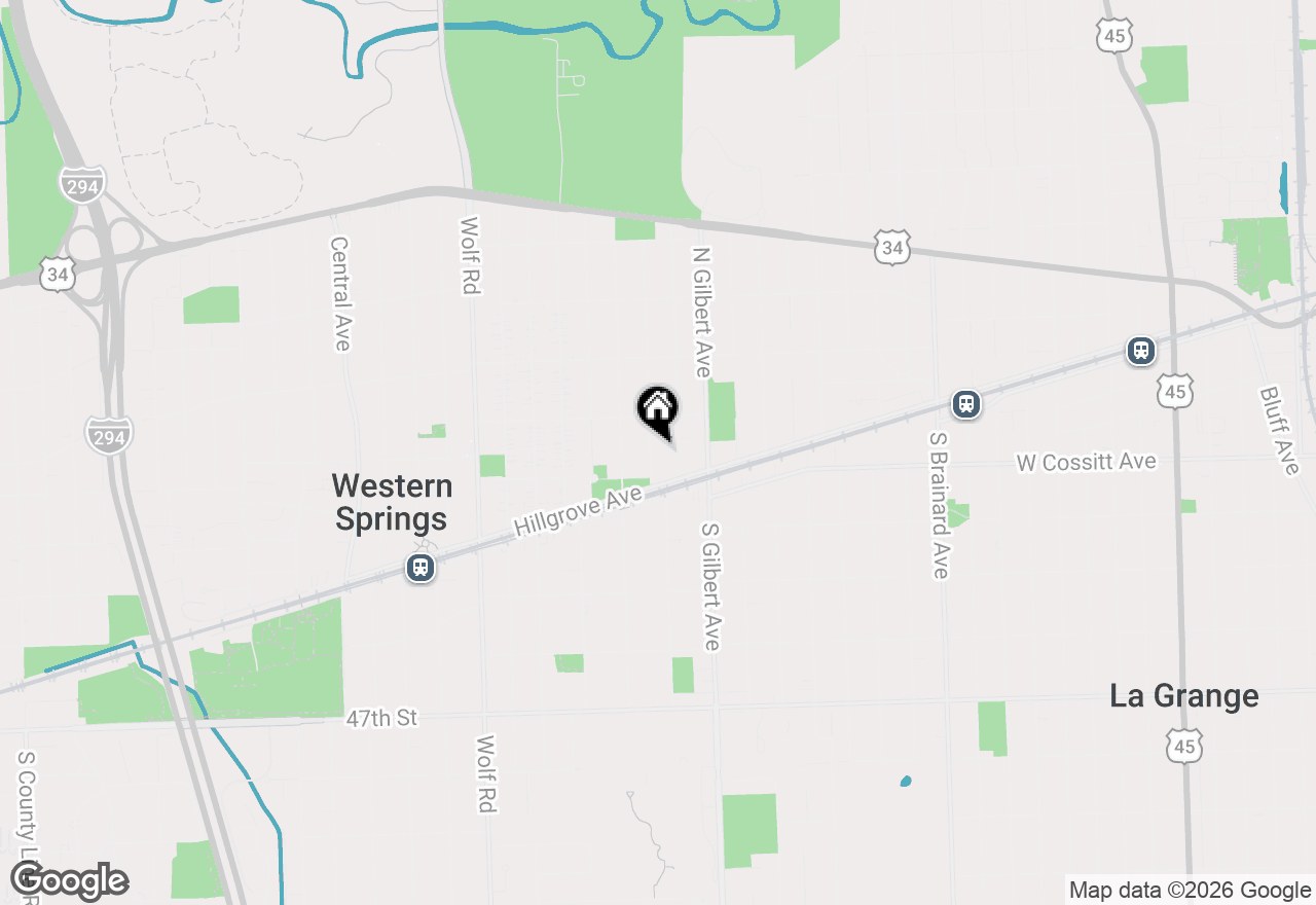 Map of 4229 Linden, Western Springs, IL 60558
