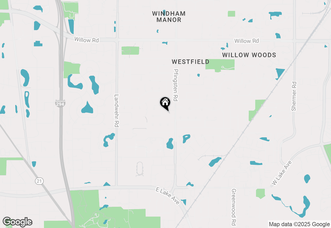 Map of 3820 Kiess Drive, Glenview, IL 60025