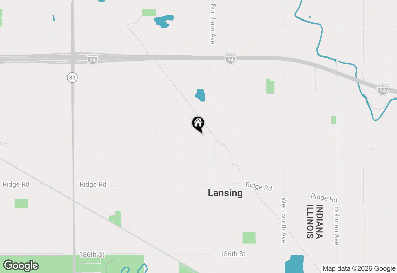 Map of 17917 Lorenz Avenue, Lansing, IL 60438