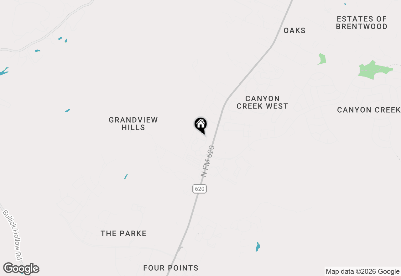 Map of 11812 Mira Vista Way #VH71, Austin, TX 78726