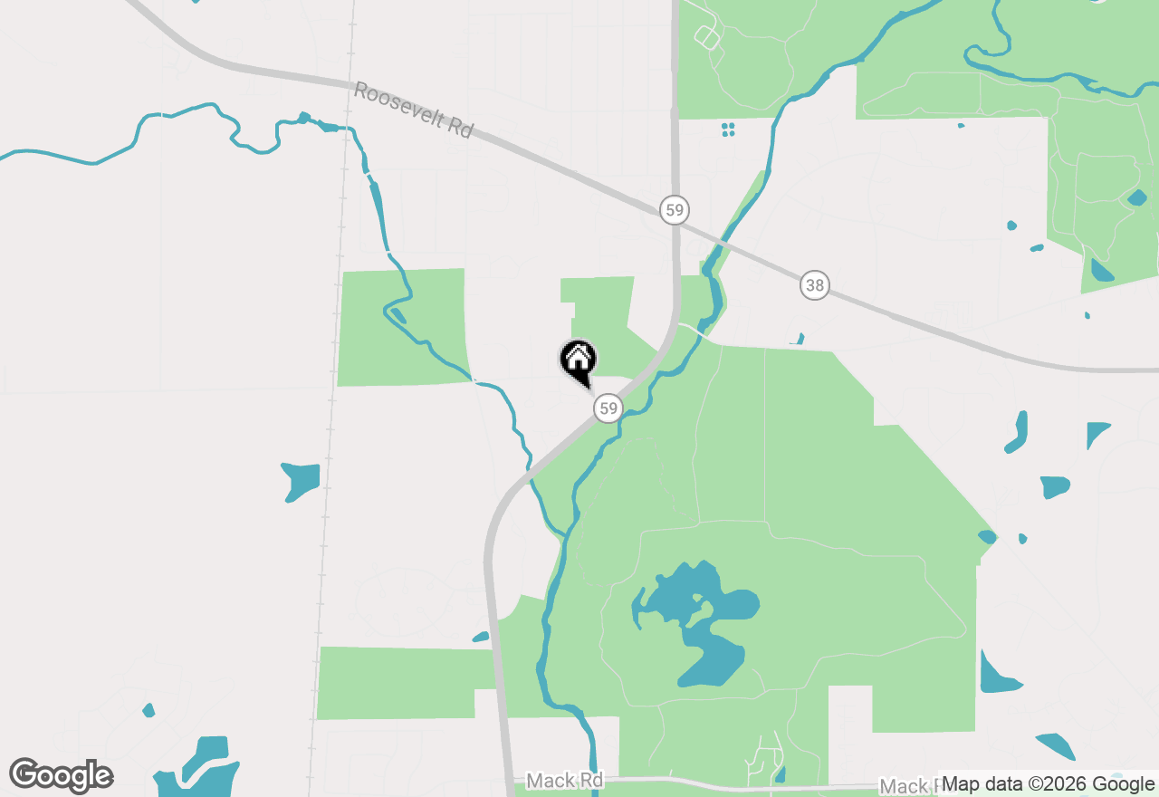 Map of 349 Kresswood Drive #349, West Chicago, IL 60185